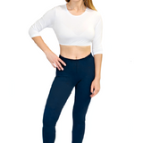 Cotton Spandex Full Length Leggings 10% Spandex for Women